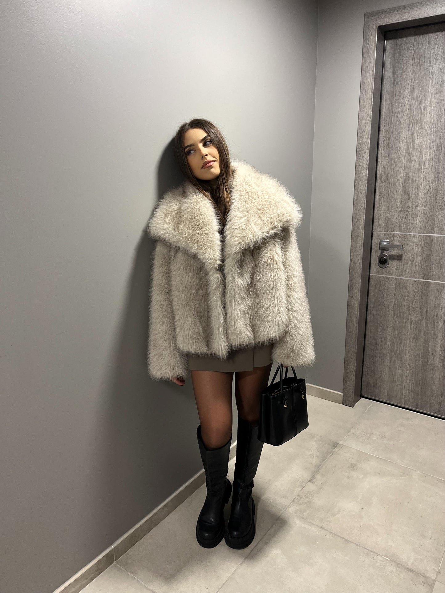 FOURRURE ALBA BEIGE