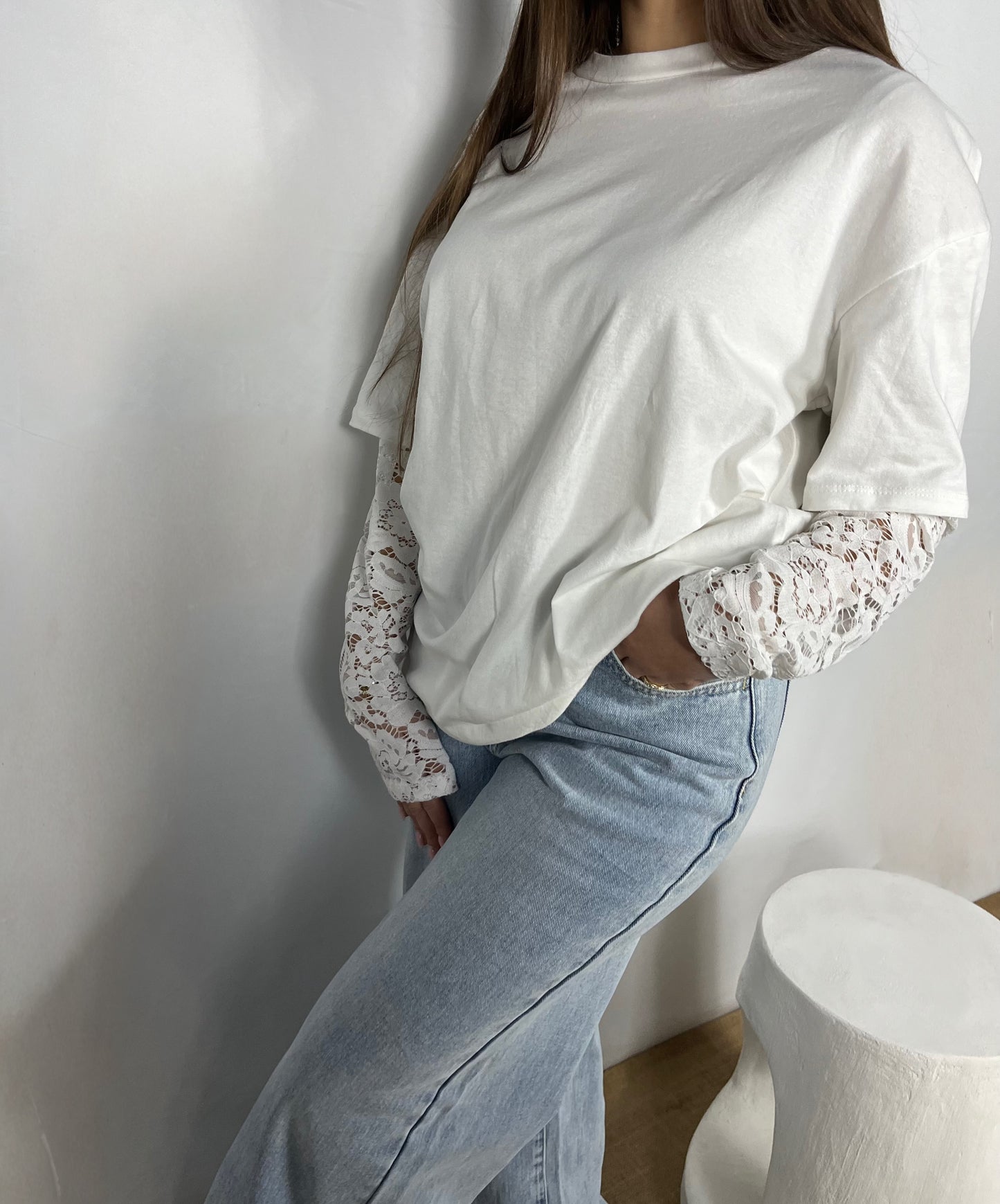 Tee-shirt Lou blanc