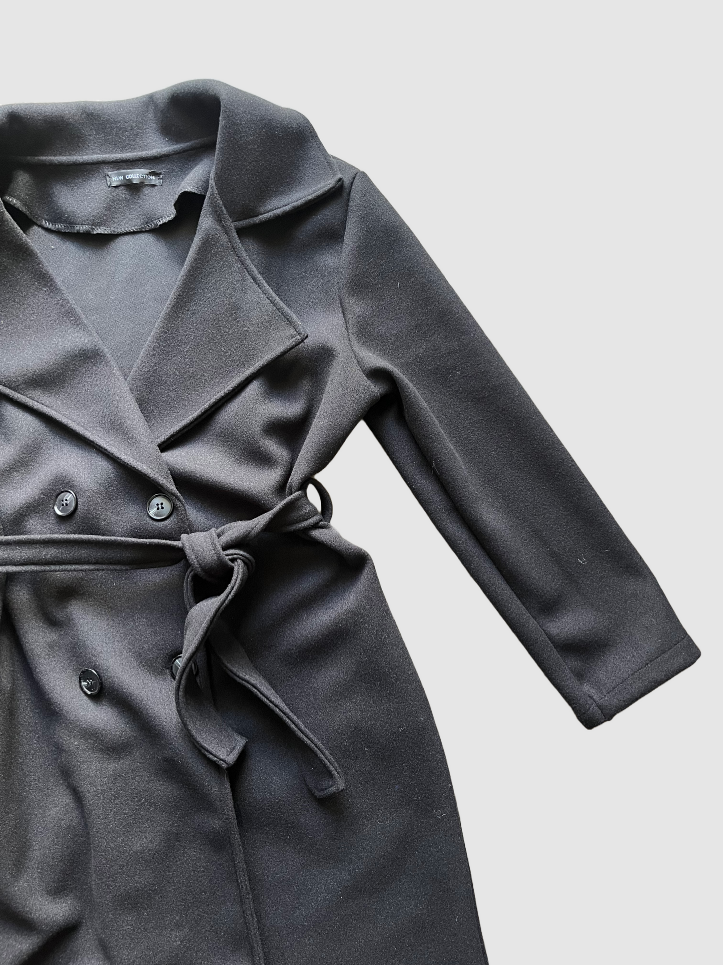 MANTEAU TRENCH NOIR