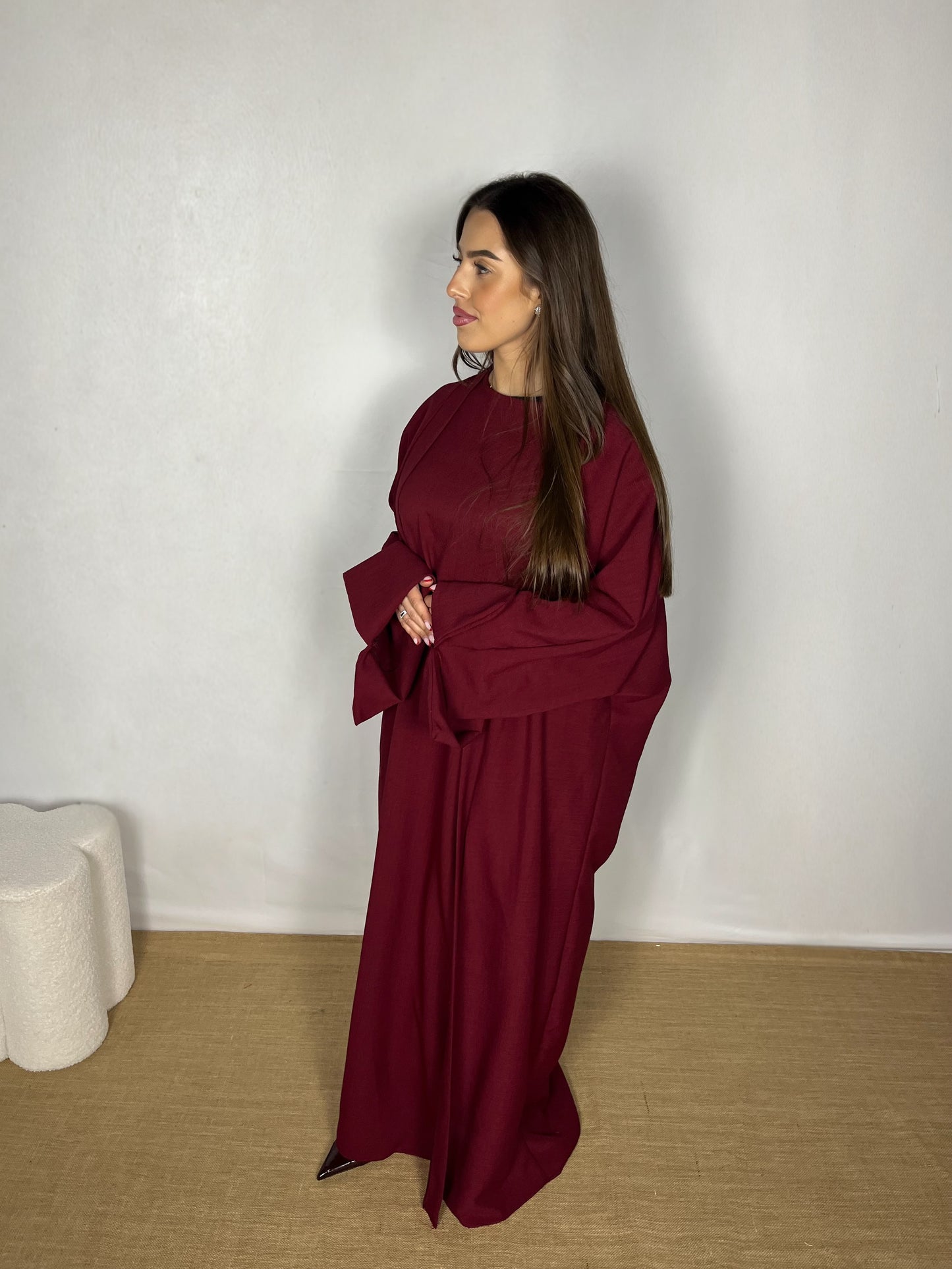 ENSEMBLE LINA bordeaux