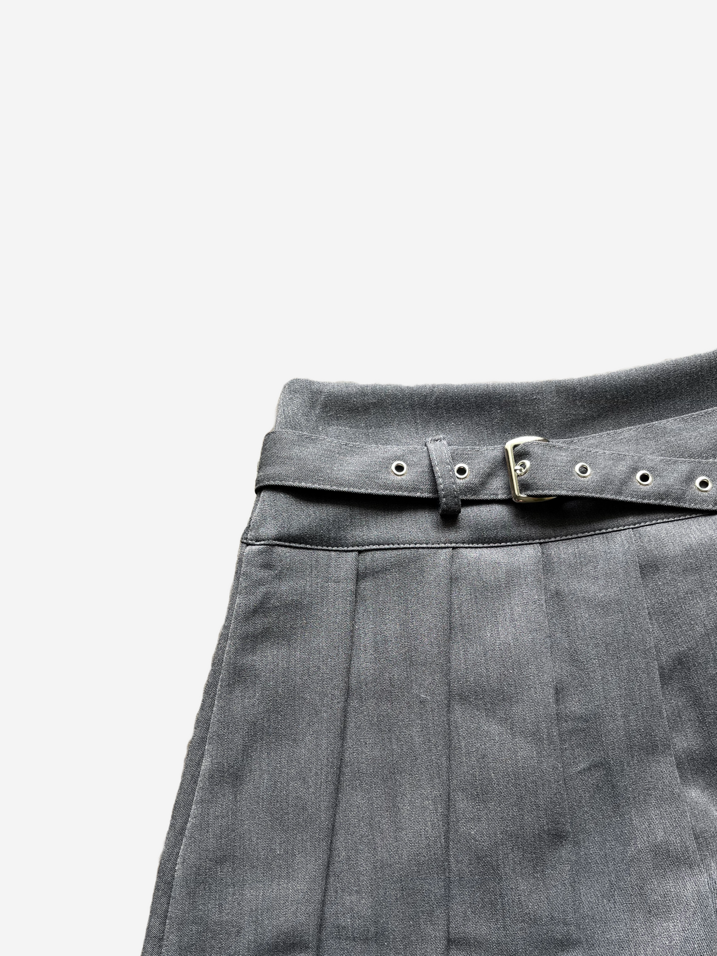JUPE-SHORT NINA GRISE