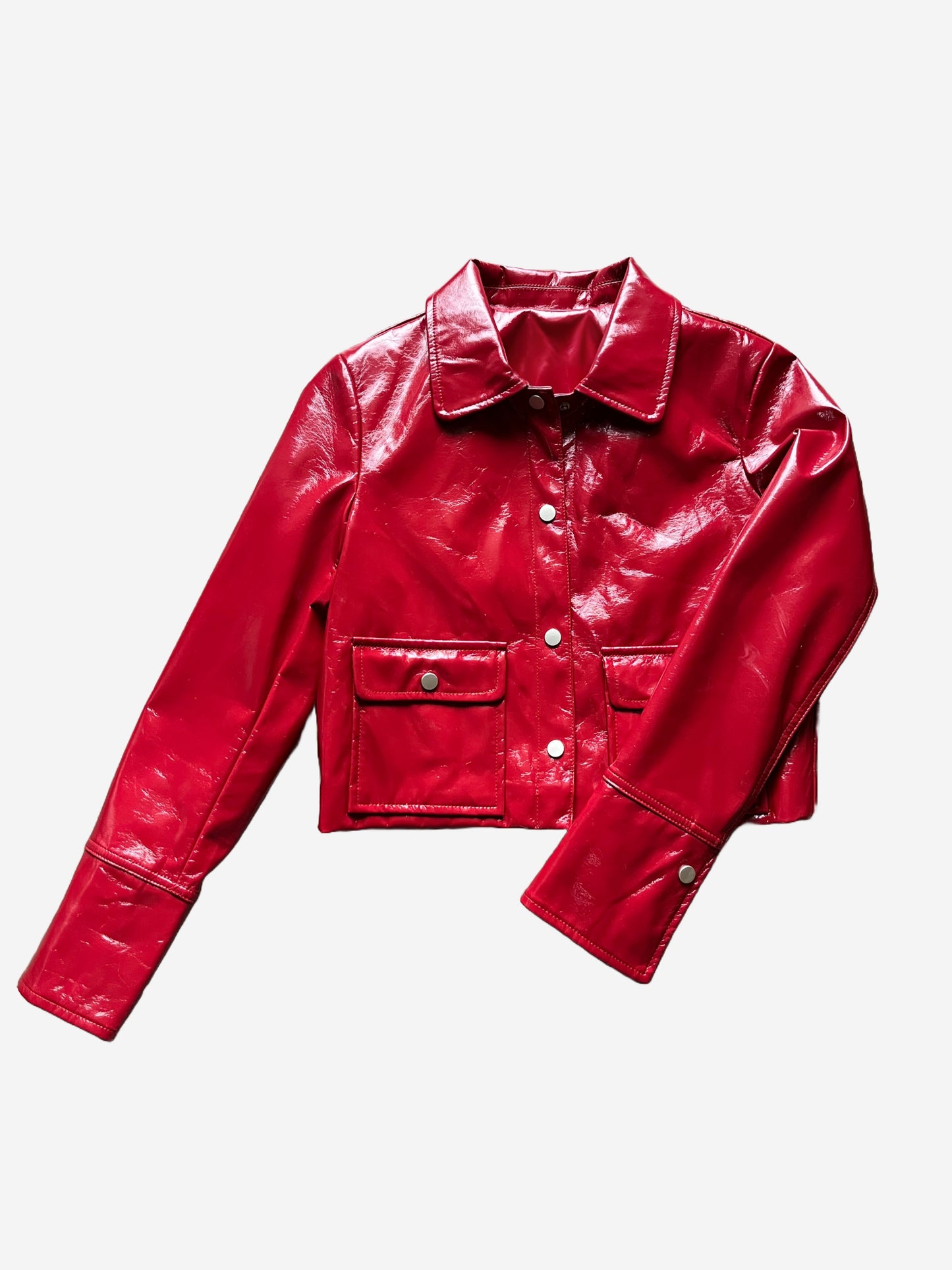 VESTE CARLA ROUGE