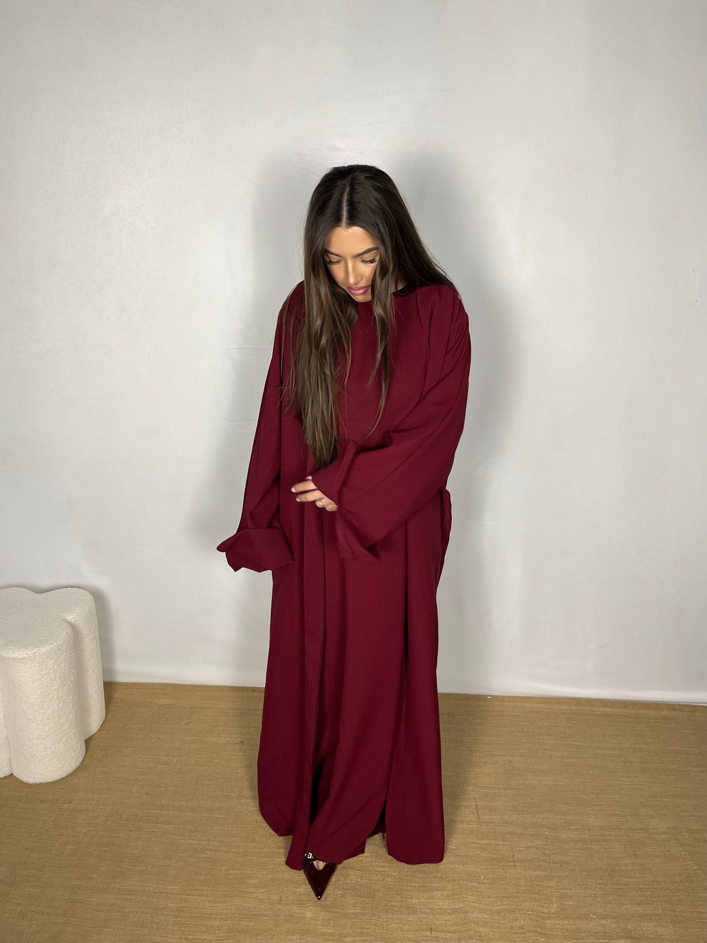 ENSEMBLE LINA bordeaux