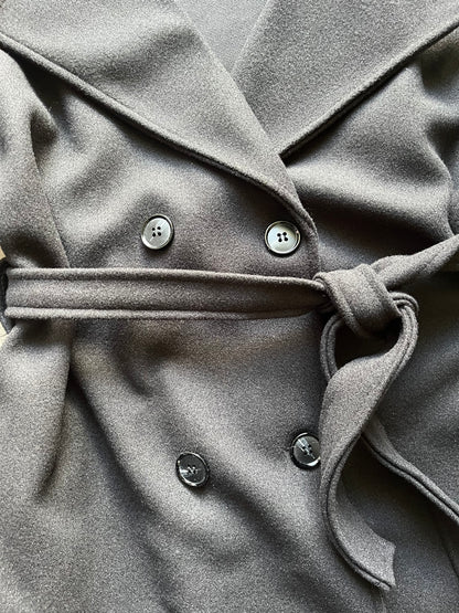 MANTEAU TRENCH NOIR