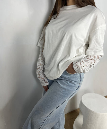 Tee-shirt Lou blanc