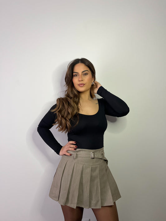 JUPE-SHORT NINA BEIGE