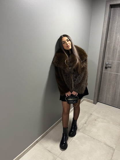 FOURRURE ALBA MARRON