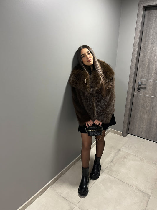 FOURRURE ALBA MARRON